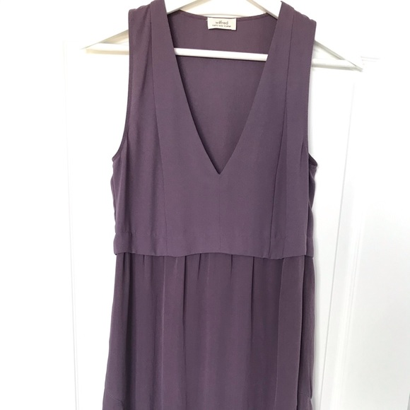 Aritzia Dresses & Skirts - Aritzia Wilfred purple dress, size xs